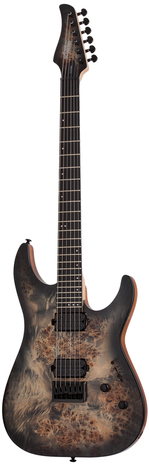 Schecter C-6 Pro Charcoal Burst Guitar