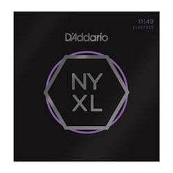 D'Addario NYXL1149 Nickel Wound Electric Guitar Strings, Medium, 11-49.