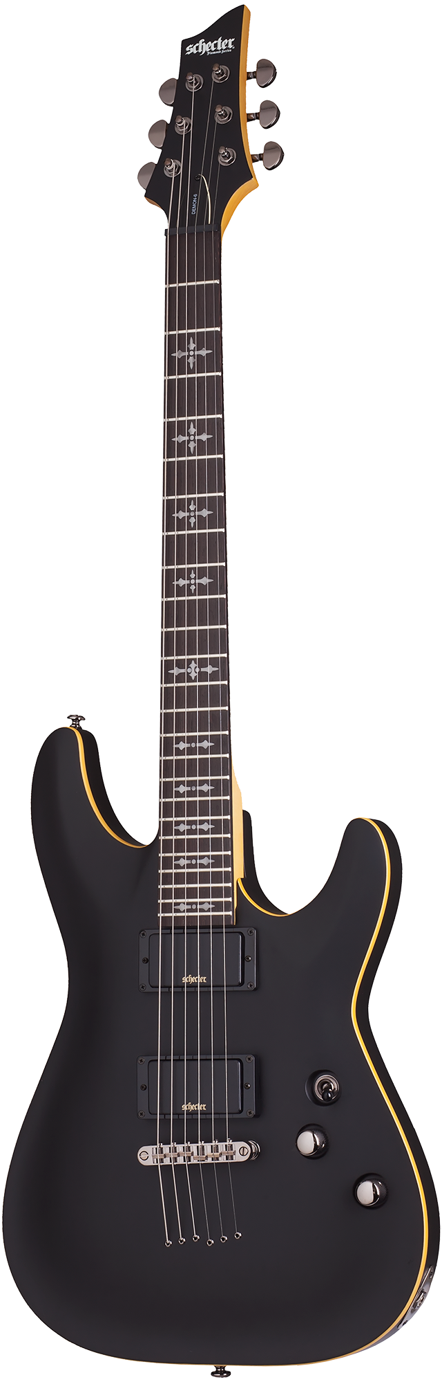Schecter Demon-6 Aged Black Satin
