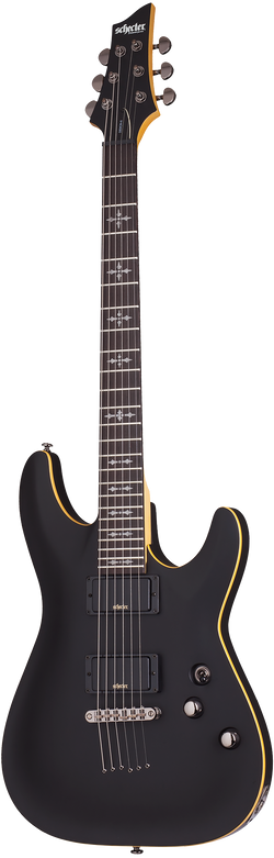 Schecter Demon-6 Aged Black Satin Guitar