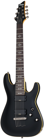 Schecter Demon-7 Aged Black Satin