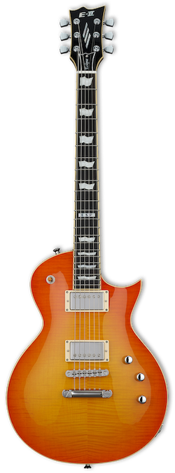 ESP E-II Eclipse FT FM Vintage Honey Burst