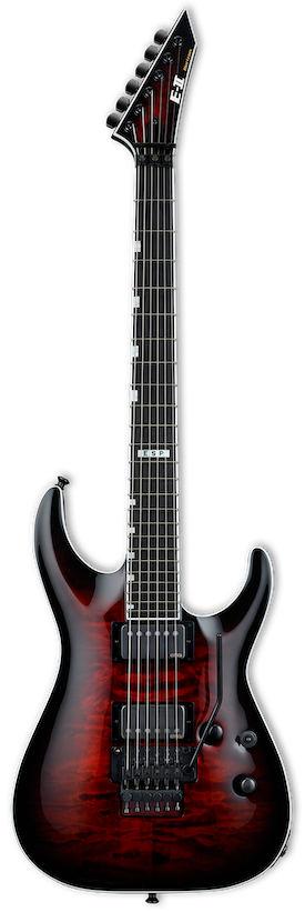 ESP E-II Horizon-II FR See Thru Black Cherry Sunburst