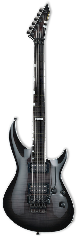 ESP E-II HORIZON 3 FM FR SEE THRU BLACK