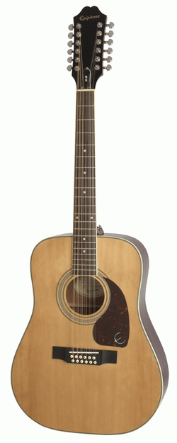 Epiphone Songmaker DR212 12 String Acoustic Guitar - Natural