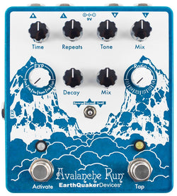 EarthQuaker Devices Avalanche Run Stereo Delay & Reverb with Tap Tempo V2EarthQuaker Devices Avalanche Run Stereo Delay & Reverb with Tap Tempo V2 top