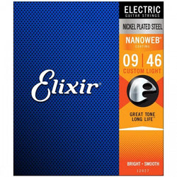 Elixir Electric Nanoweb Custom Light 9-46