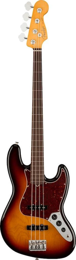 Fender American Professional II Jazz Bass Fretless 3 Colour Sunburst