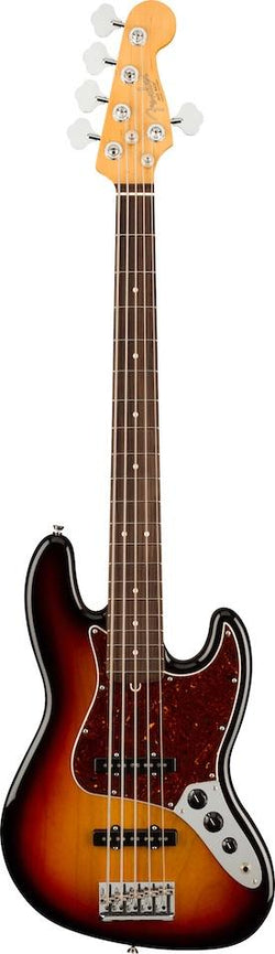Fender American Professional II Jazz Bass V, Rosewood Fingerboard, 3-Colour Sunburst