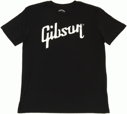 Gibson Distressed Logo Tee - Large