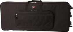 Gator Cases GK-61. Rigid EPS Foam Lightweight Case with Wheels for 61 Note Keyboards