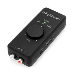 IK Multimedia iRig Stream - Streaming Audio Interface for iPhone iPad and Mac/PC