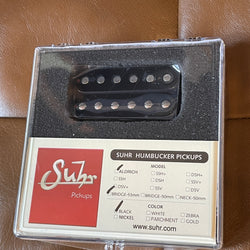 Suhr Aldrich, Single Screw Hot Humbucker Pickup, Bridge, 53mm, Black