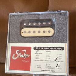 Suhr Aldrich, Single Screw Hot Humbucker Pickup, Neck, Zebra