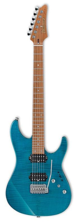 MM1 TAB Martin Miller Signature Electric Guitar in Hard Case Transparent Aqua Blue