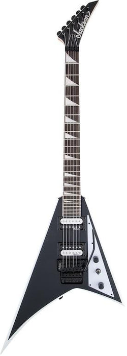 JS32 Rhoads Amaranth Fingerboard Black with White Bevels