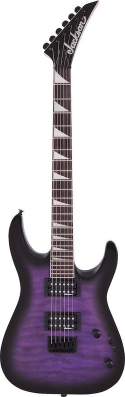 Jackson JS Series Dinky Arch Top JS32Q DKA HT Amaranth Fingerboard Transparent Purple Burst