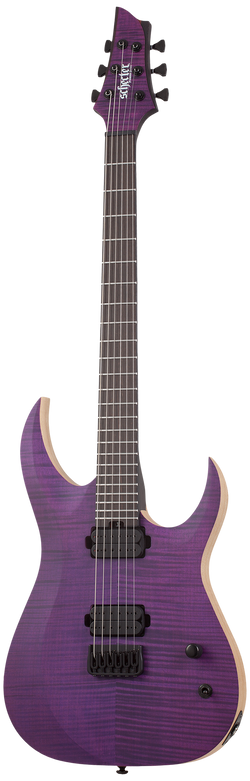 Schecter John Browne Signature TAO-6 - See-Thru Purple