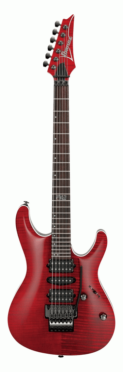 Ibanez KIKO100 TRR Transparent Ruby Red Kiko Signature Guitar