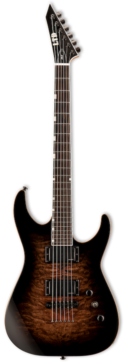 LTD Josh Middleton Signature M-II – Black Shadow Burst