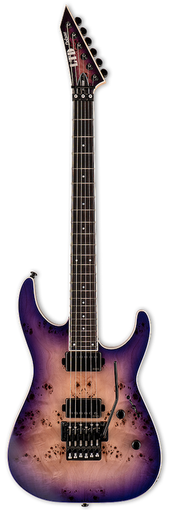 LTD M-1000 BURL POP PURPLE NAT BURST
