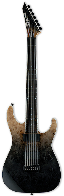 LTD M-1007HT Burled Poplar – Black fade