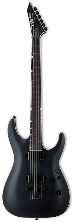 LTD MH-1000 Baritone Black Satin
