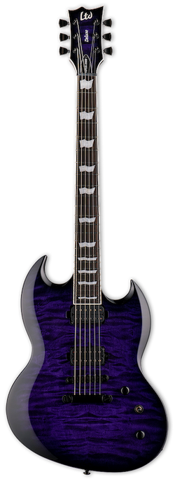 LTD VIPER-1000QM SEE THRU PURPLE SB