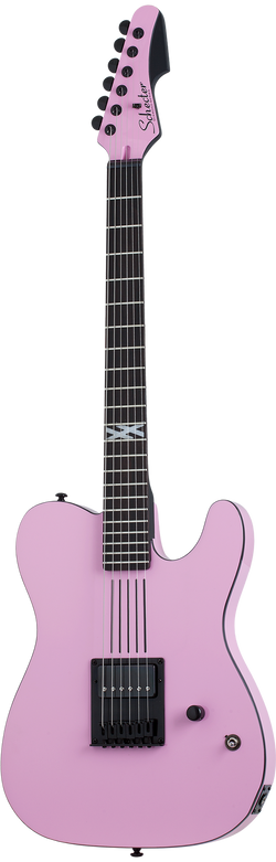 Schecter Machine Gun Kelly Signature PT - Tickets To My Downfall Pink