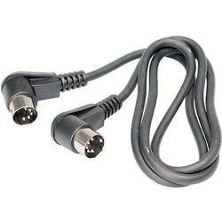 Hosa MID-303RR MIDI Cable 3ft (angled)