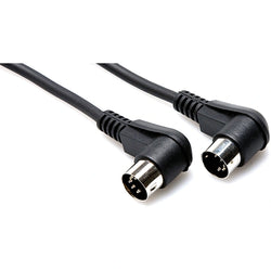 Hosa MID-305RR MIDI Cable 5ft (angled)