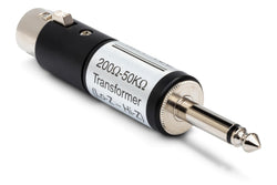 Hosa MIT435 Impedance Transformer Adapter - Convert Microphone Output to Hi-Z Instrument Input