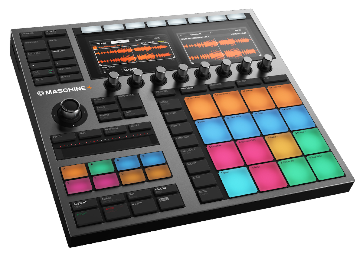 Native Instruments MASCHINE+ Standalone Drum Machine & Sampler