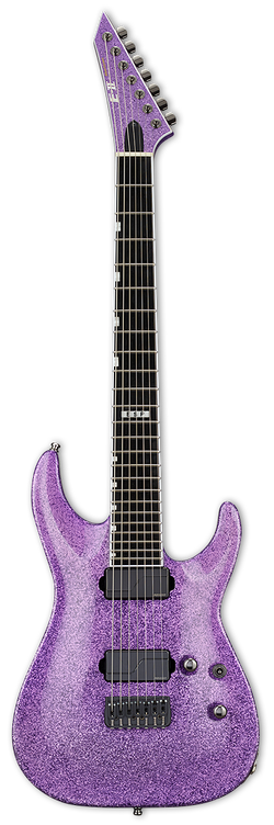 ESP E-II HORIZON NT-7B HIPSHOT Purple Sparkle