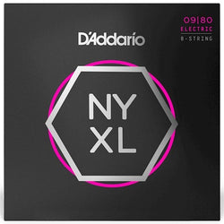 D'Addario NYXL0980 - NYXL 09-80 Gauge 8-String Set