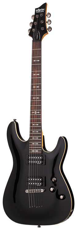 Schecter Omen-6 Black Guitar