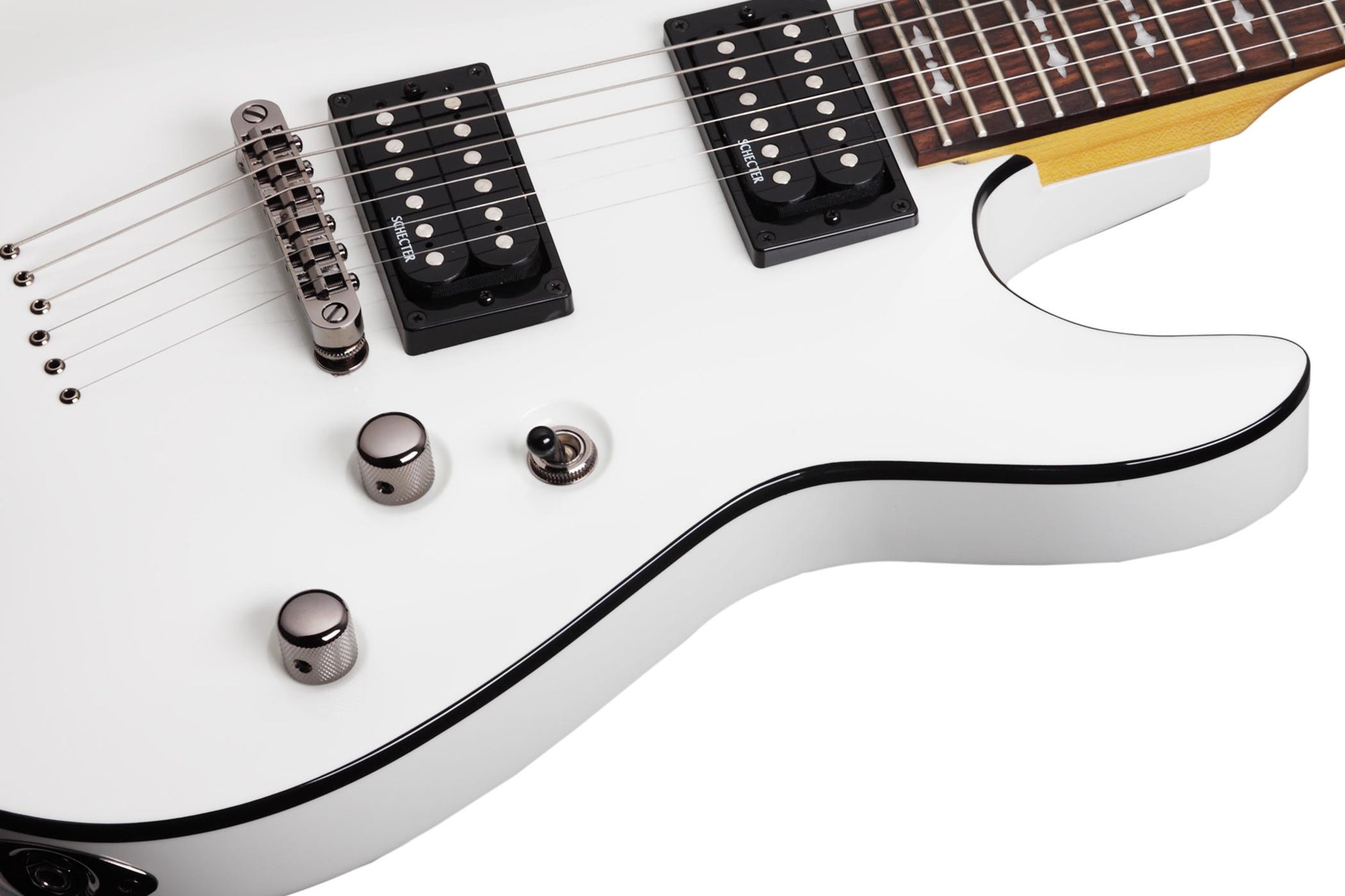 Schecter Omen-6 Vintage White