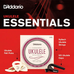 D'ADDARIO UKULELE ESSENTIALS PACK