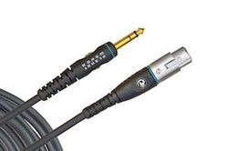 Planet Waves PW-GM-10 D'Addario Custom Series 10ft XLR Female to 1/4 Microphone Cable