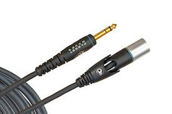 Planet Waves PW-GMMS-10 D'Addario Custom Series Microphone Cable, XLR Male to 1/4 Inch, 10 feet