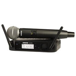 Shure GLXD24/SM58 Handheld Digital Wireless System w/ SM58 Microphone