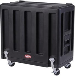 SKB Fits 1x12 guitar amp cabinets, Doubles as amp stand, heavy-duty casters