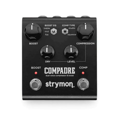 Strymon Compadre Midnight Edition - Premium Compressor / Boost Pedal