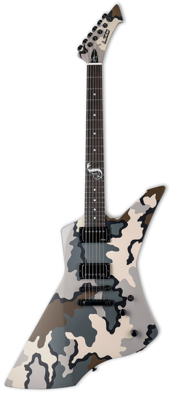 LTD SNAKEBYTE CAMO James Hetfield Signature