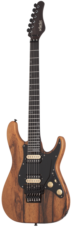 Schecter Sun Valley Super Shredder Exotic FR Black Limba guitar