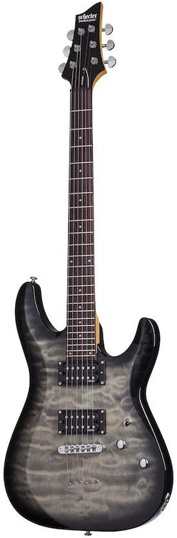 Schecter C-6 Plus Charcoal Burst SCH446 Guitar