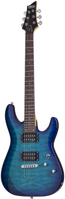 Schecter C-6 Plus Ocean Blue Burst SCH443