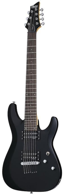 Schecter C-7 Deluxe Satin Black SCH437