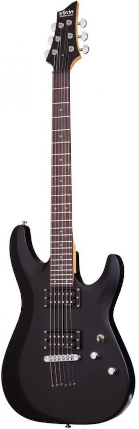 Schecter C6 Deluxe Satin Black SCH430 Guitar
