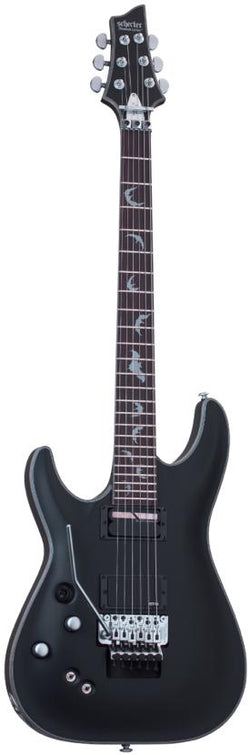 Schecter Damien Platinum-6 FR S Left Hand SBK Electric Guitar.